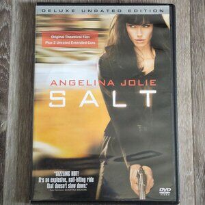 Salt Deluxe Unrated DVD 2010 Columbia Pictures Angelina Jolie